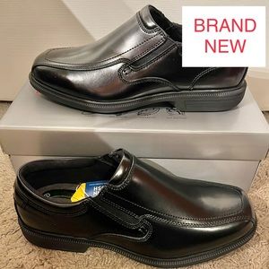 Nunn Bush Mens Bleeker Street Slip On Loafer Kore Slip Resistant Comfort Sz 9.5
